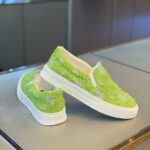 Women’s Fashion Slip-On Canvas Sneakers – Casual Glitter Rhinestone Loafers, Lightweight Flat Walking Shoes - Image 7