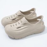 Men’s EVA Water Shoes – Summer Outdoor Clogs for Driving, Fishing & Water Activities, Non-Slip Thick Sole Closed-Heel Creek Shoes - Image 3