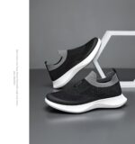 Men’s Slip-On Running Shoes – Breathable Lightweight Walking Sneakers for Sports & Casual Wear - Image 4