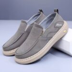 Men’s Casual Slip-On Loafers – Lightweight Comfortable Walking Shoes for Everyday Wear